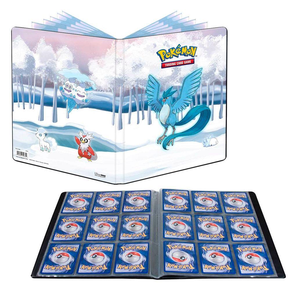 PORTAFOLIO CARTAS DE POKEMON DE 9 BOLSILLOS - FROSTED FOREST-0