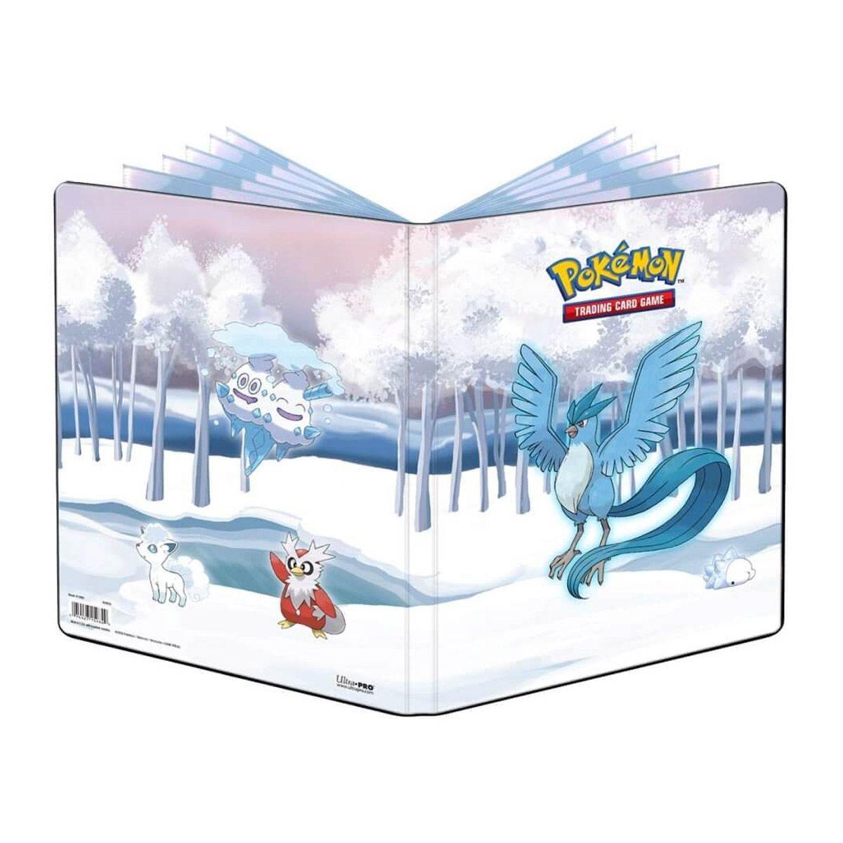 PORTAFOLIO CARTAS DE POKEMON DE 9 BOLSILLOS - FROSTED FOREST-1