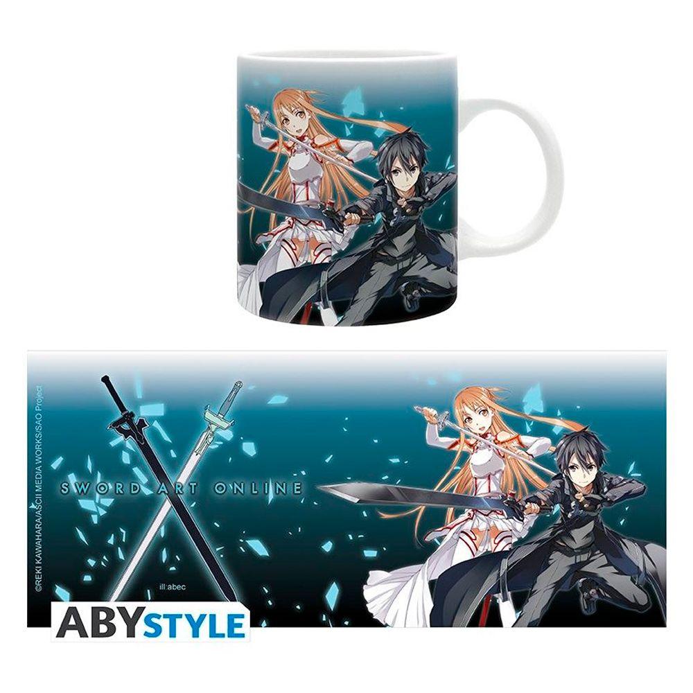 TAZA DE SWORD ART ONLINE-MUG-320-ASUNA/KIRITO-2