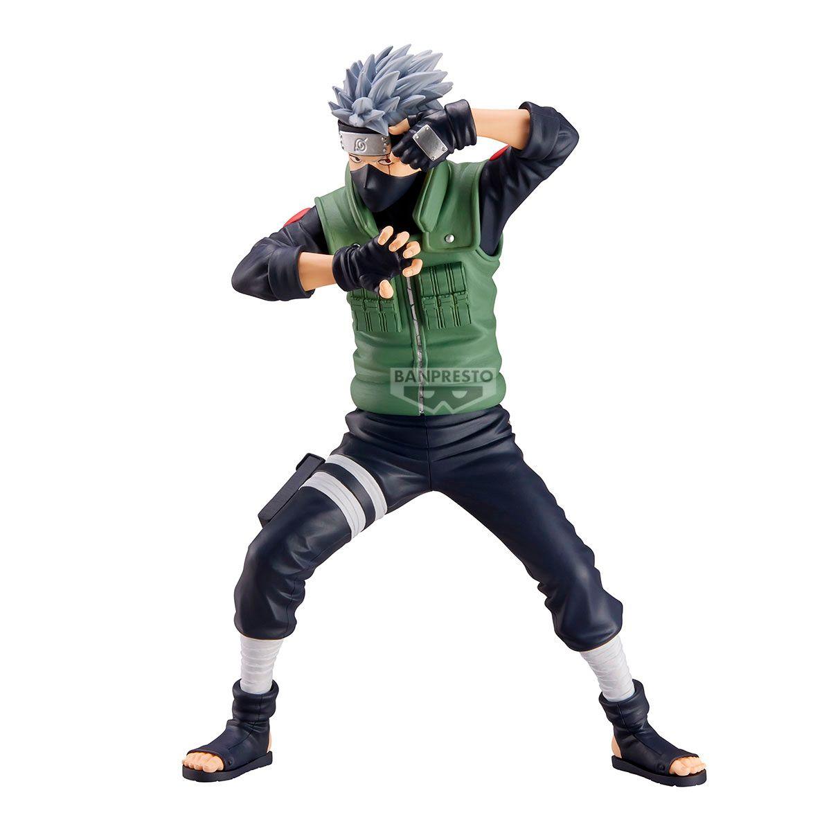 FIGURA COLECCIONABLE BANPRESTO NARUTO SHIPPUDEN GRANDISTA-HATAKE KAKASHI-0