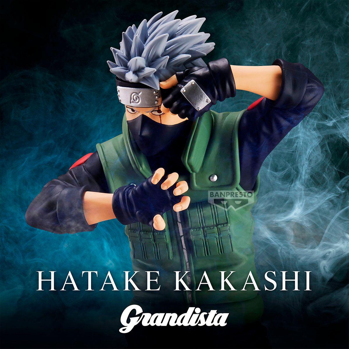 FIGURA COLECCIONABLE BANPRESTO NARUTO SHIPPUDEN GRANDISTA-HATAKE KAKASHI-1