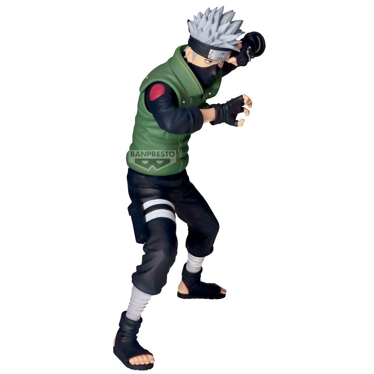 FIGURA COLECCIONABLE BANPRESTO NARUTO SHIPPUDEN GRANDISTA-HATAKE KAKASHI-3