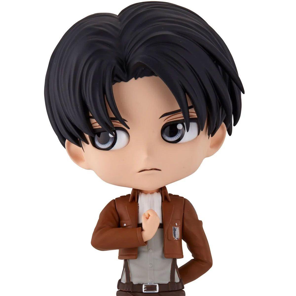 BANDAI FIGURA ATTACK ON TITAN Q POSKET LEVI VOL 2 VA-1