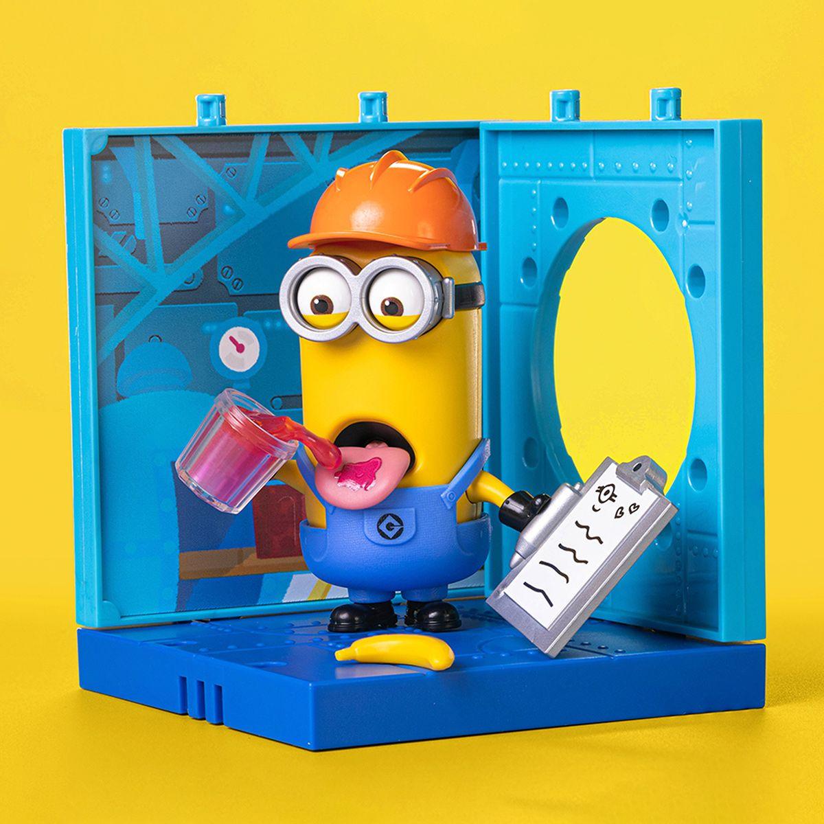 FIGURA ARMABLE BLOKEES MINIONS PRECOOL 01 STUART THE JELLY MAKER-1