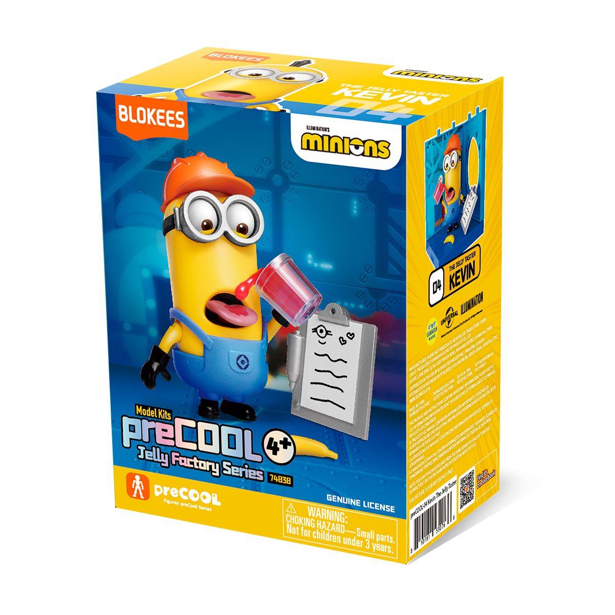 FIGURA ARMABLE BLOKEES MINIONS PRECOOL 01 STUART THE JELLY MAKER-2