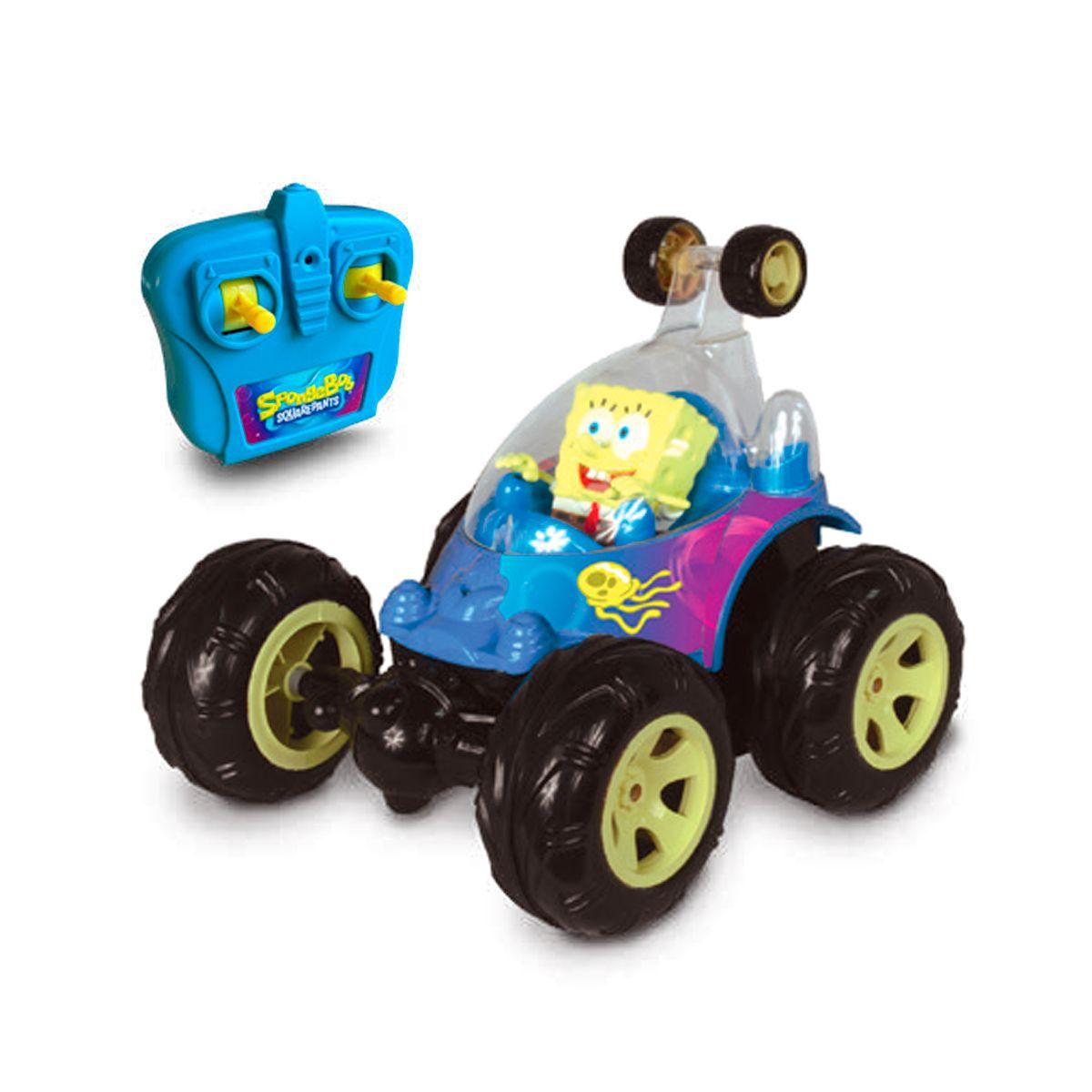 AUTO DE JUGUETE BOB ESPONJA RC ACROBATA OCEANICO-0