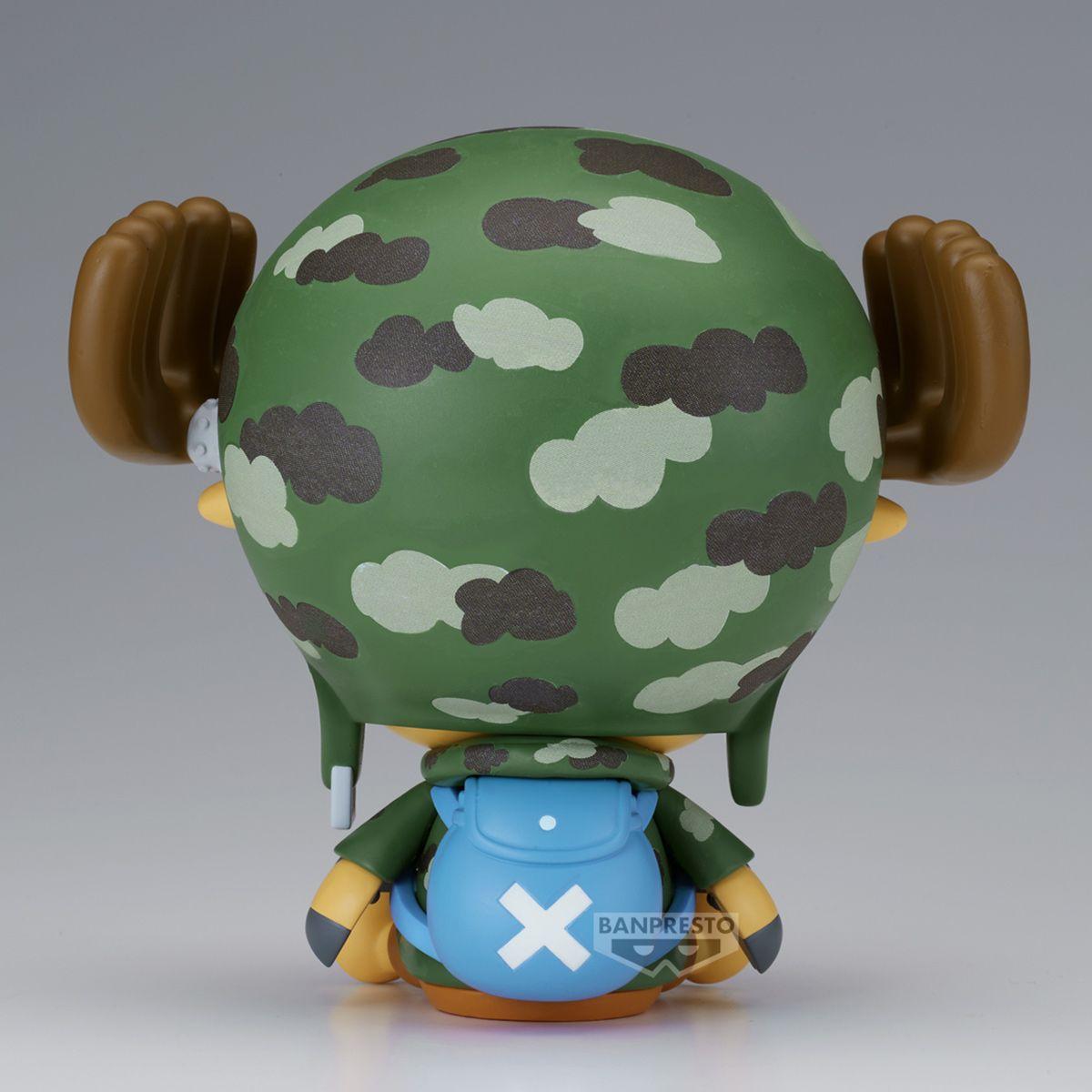 FIGURA COLECC BANDAI ONE PIECE SOFVMATES CHOPPER DRESSROSA V-3