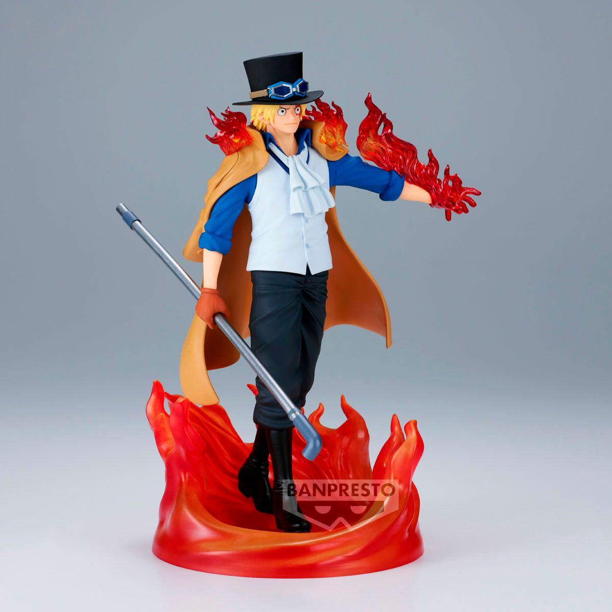 FIGURA COLEC ONE PIECE THE SHUKKO LOGIA-SABO-SPECIAL EDITION-2