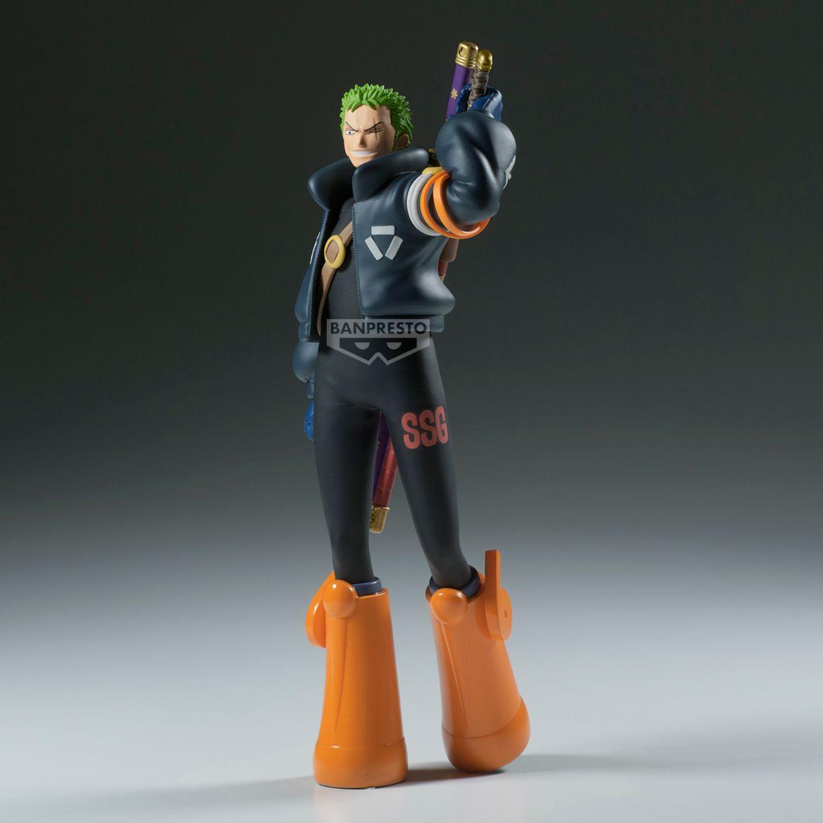 FIGURA COLECCIONABLE ONE PIECE THE SHUKKO ZORO-VER EGGHEAD-3