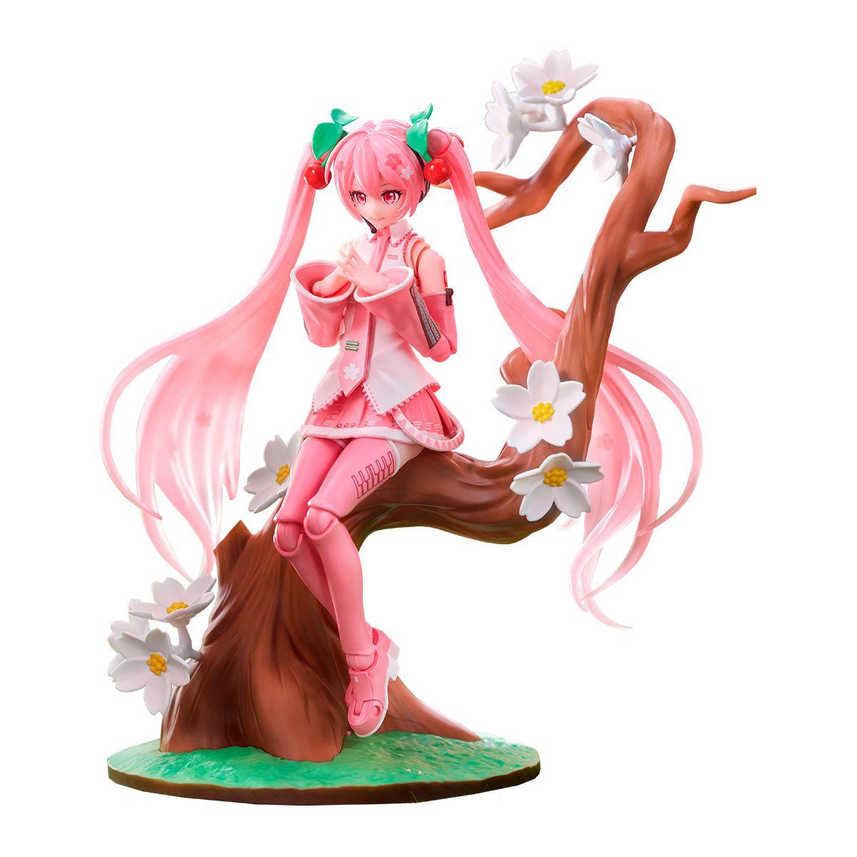 FIGURA ARMABLE BLOKEES HATSUNE MIKU FANTASTICS SERIES SAKURA MIKU-2