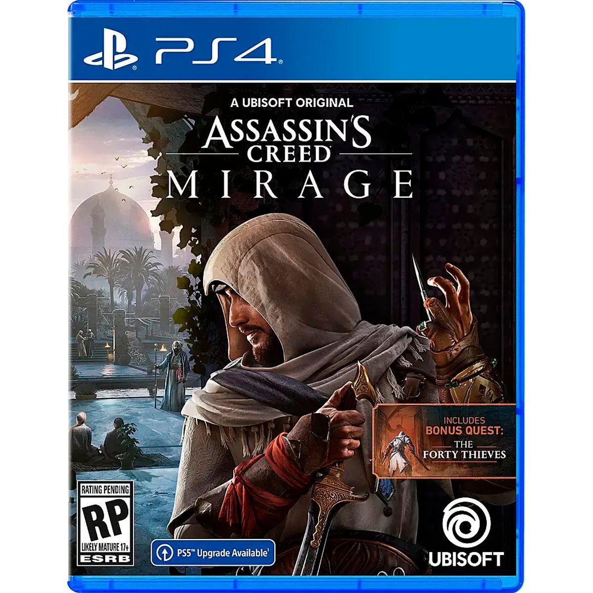 ASSASSINS CREED MIRAGE ESTANDAR ED ESPAÑOL PS4-0