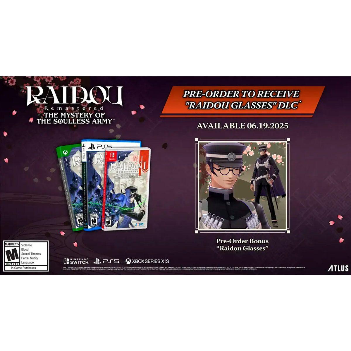 RAIDOU REMASTERED-THE MYSTERY OF THE SOULLESS ARMY PS5-4