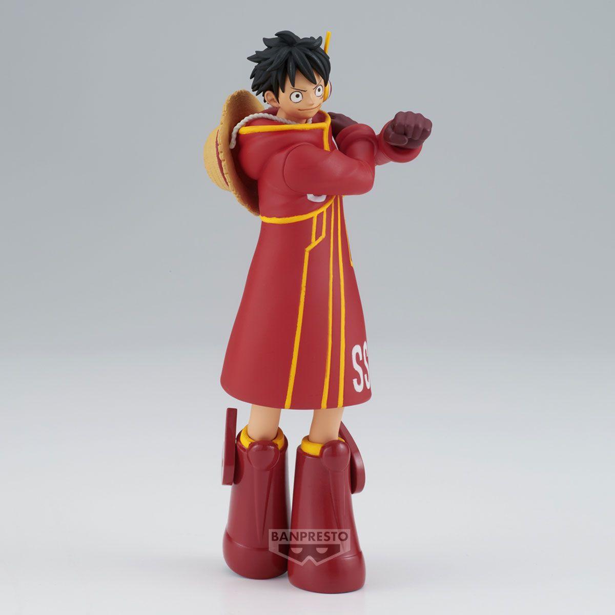 FIGURA COLECC BANDAI ONE PIECE THE SHUKKO LUFFY VER EGGHEAD-3