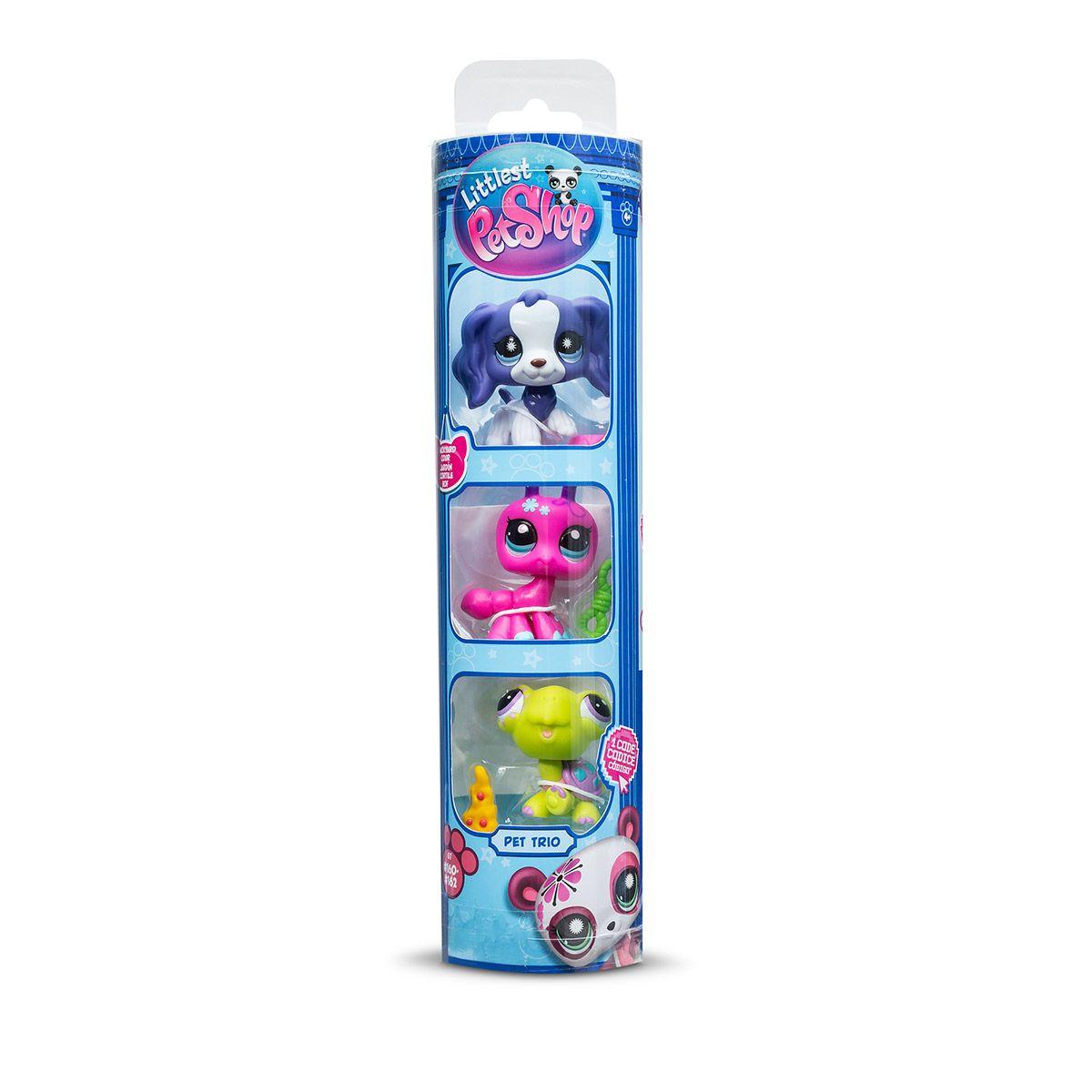 Muñecos Littlest Pet Shop Trio In Tube Wave 3 Backyard Pets-0