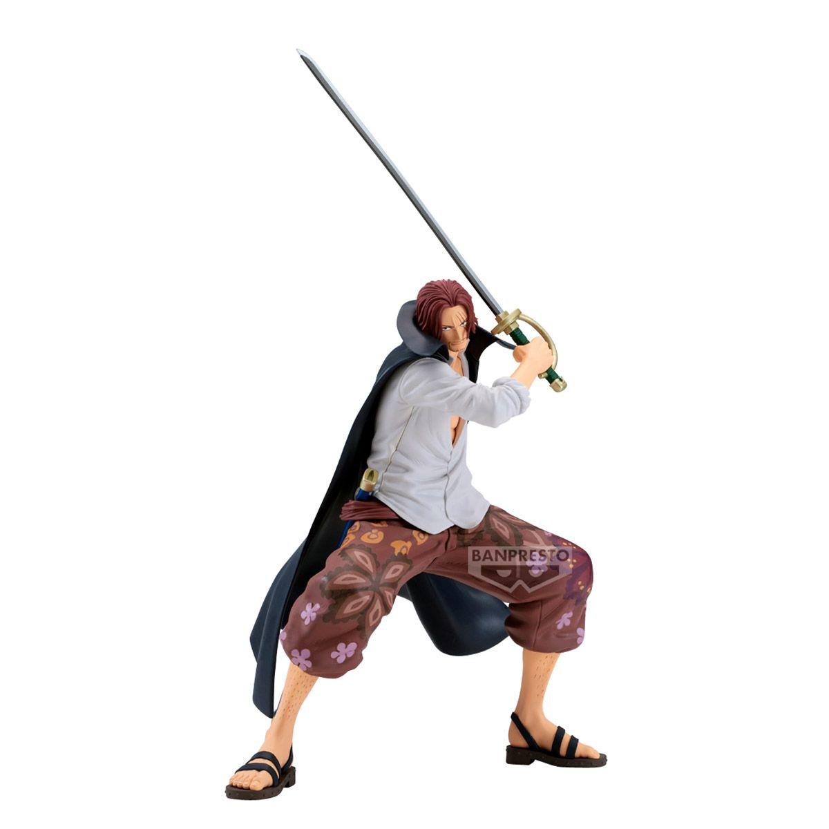 FIGURA COLECCIONABLE BANPRESTO ONE PIECE GRANDISTA SHANKS-0