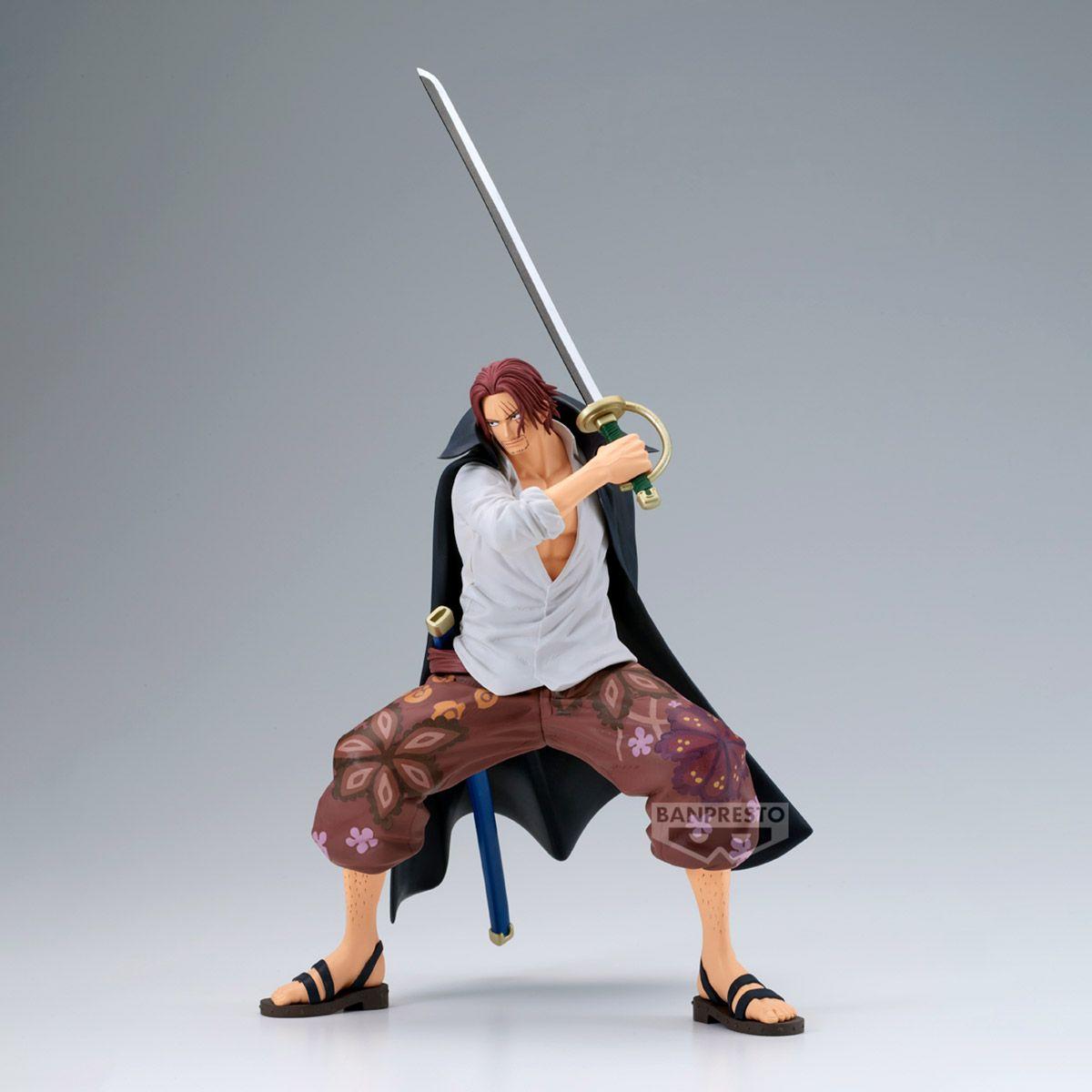 FIGURA COLECCIONABLE BANPRESTO ONE PIECE GRANDISTA SHANKS-2