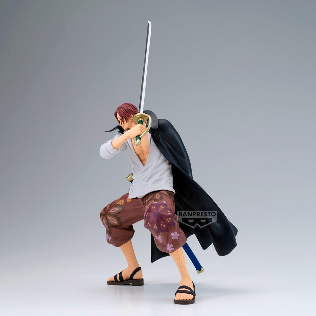 FIGURA COLECCIONABLE BANPRESTO ONE PIECE GRANDISTA SHANKS-3