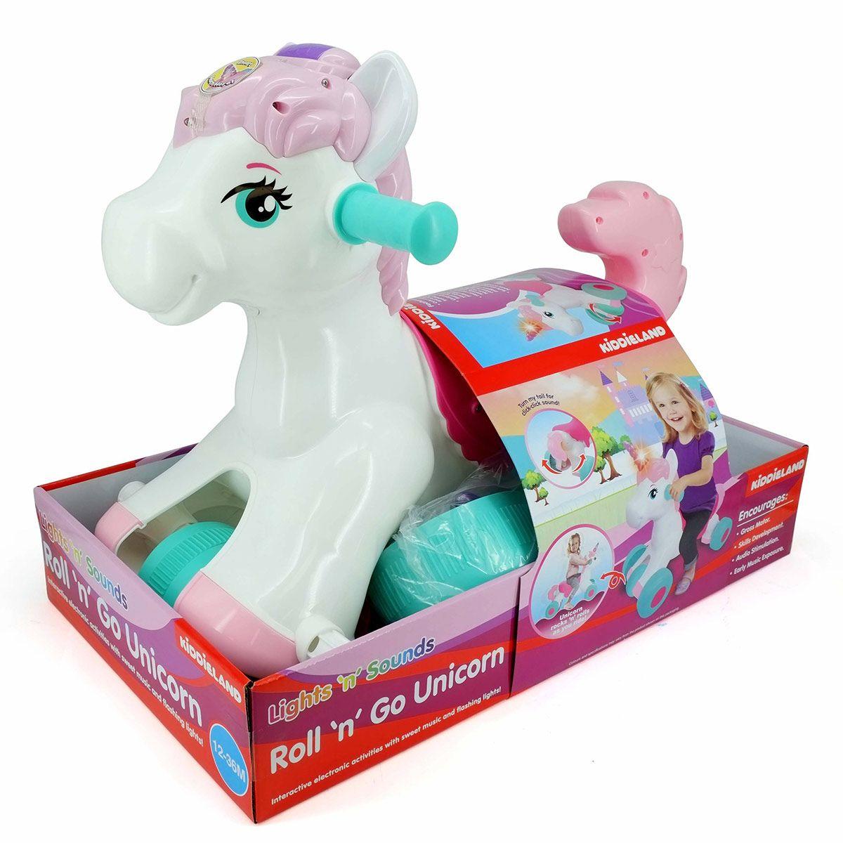 VEHICULO MONTABLE NIÑOS UNICORNIO MAGICO PASEO DE ENSUEÑO-2