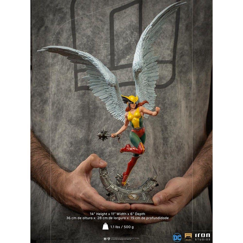 FIGURA COLECCIONABLE DE HAWKGIRL DELUXE ART SCALE 1 10 DC COMICS-1