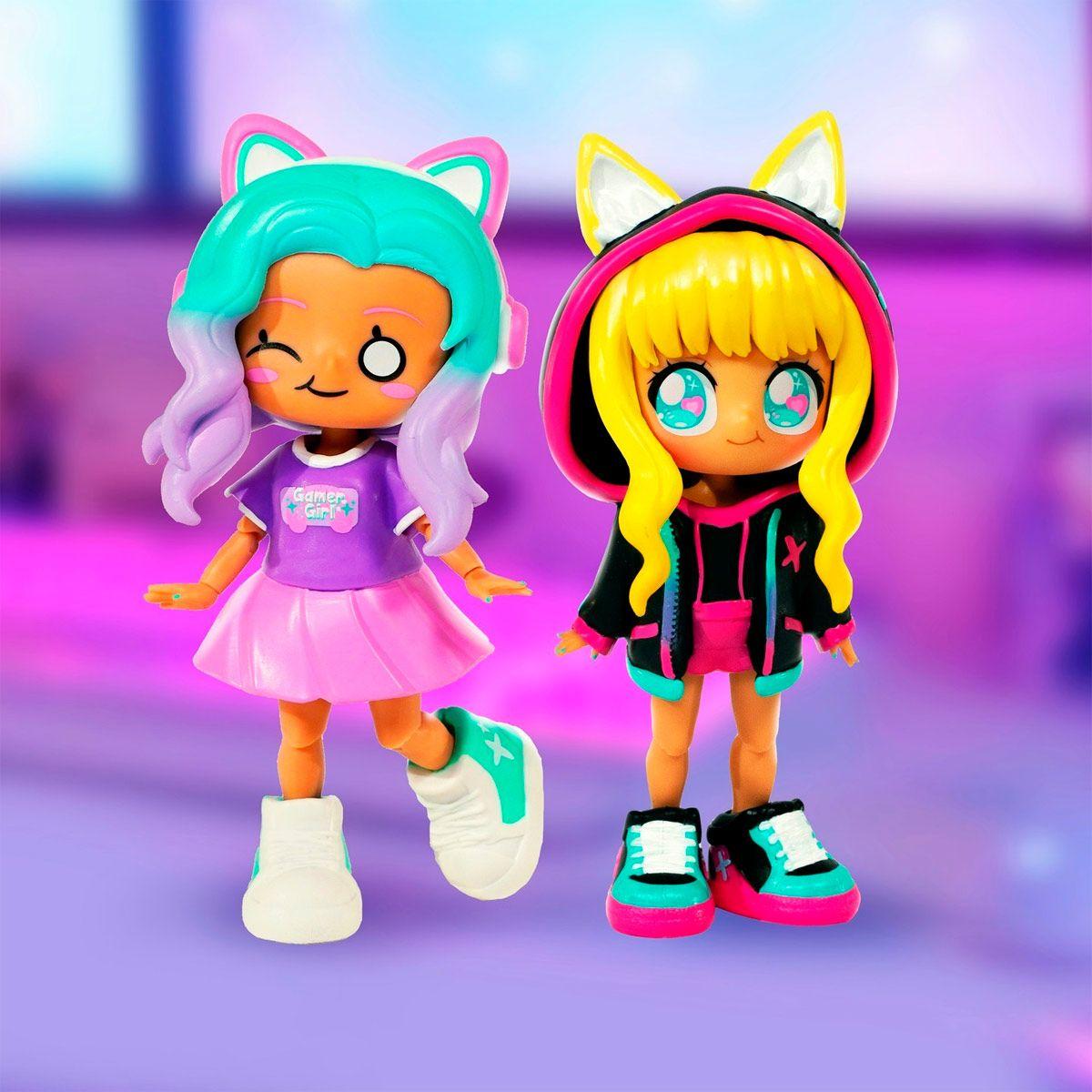 MUÑECA ANIMAKII DOLL SET CYBERPUNK-GAMER-2