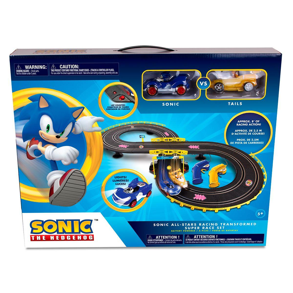 PISTA DE CARRERAS PARA AUTOS DE JUEGUETE TAILS 8FT-1