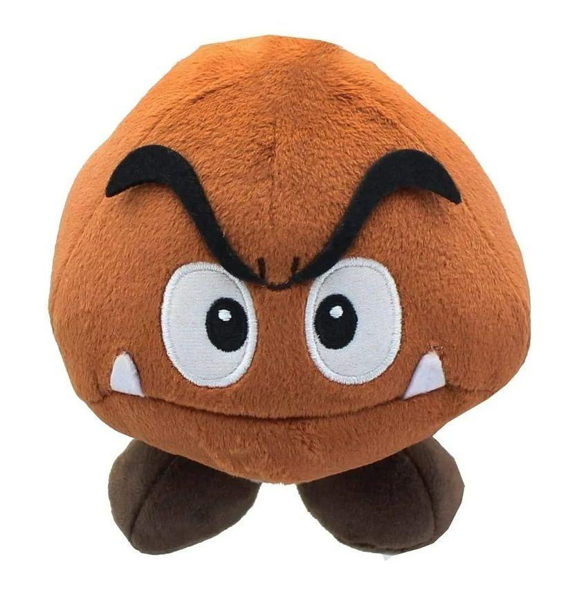 PELUCHE LITTLE BUDDY MARIO ALL STARS - GOOMBA 6"-2