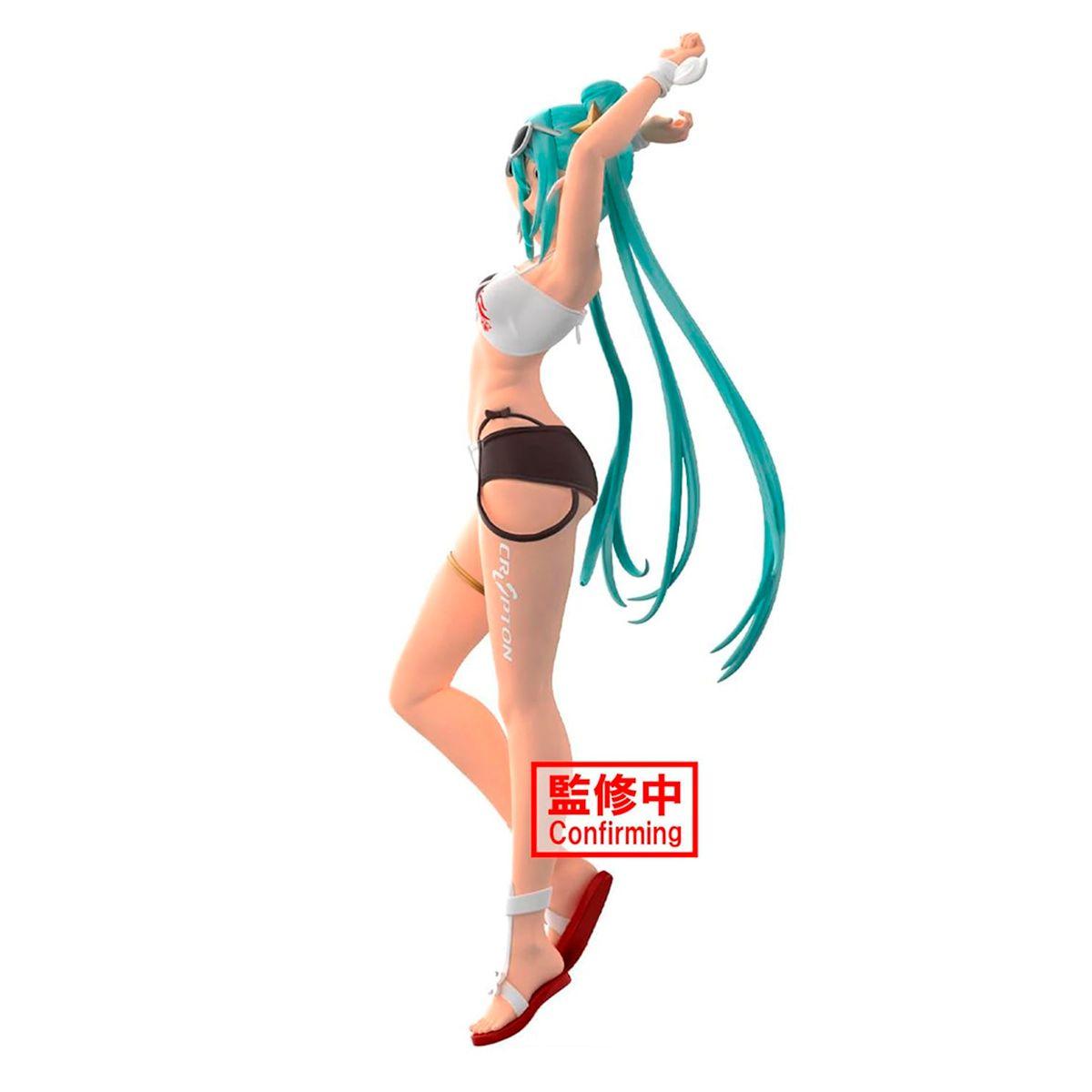 BANDAI FIGURA COLECC HATSUNE MIKU RACING VER TROPICAL VER-1