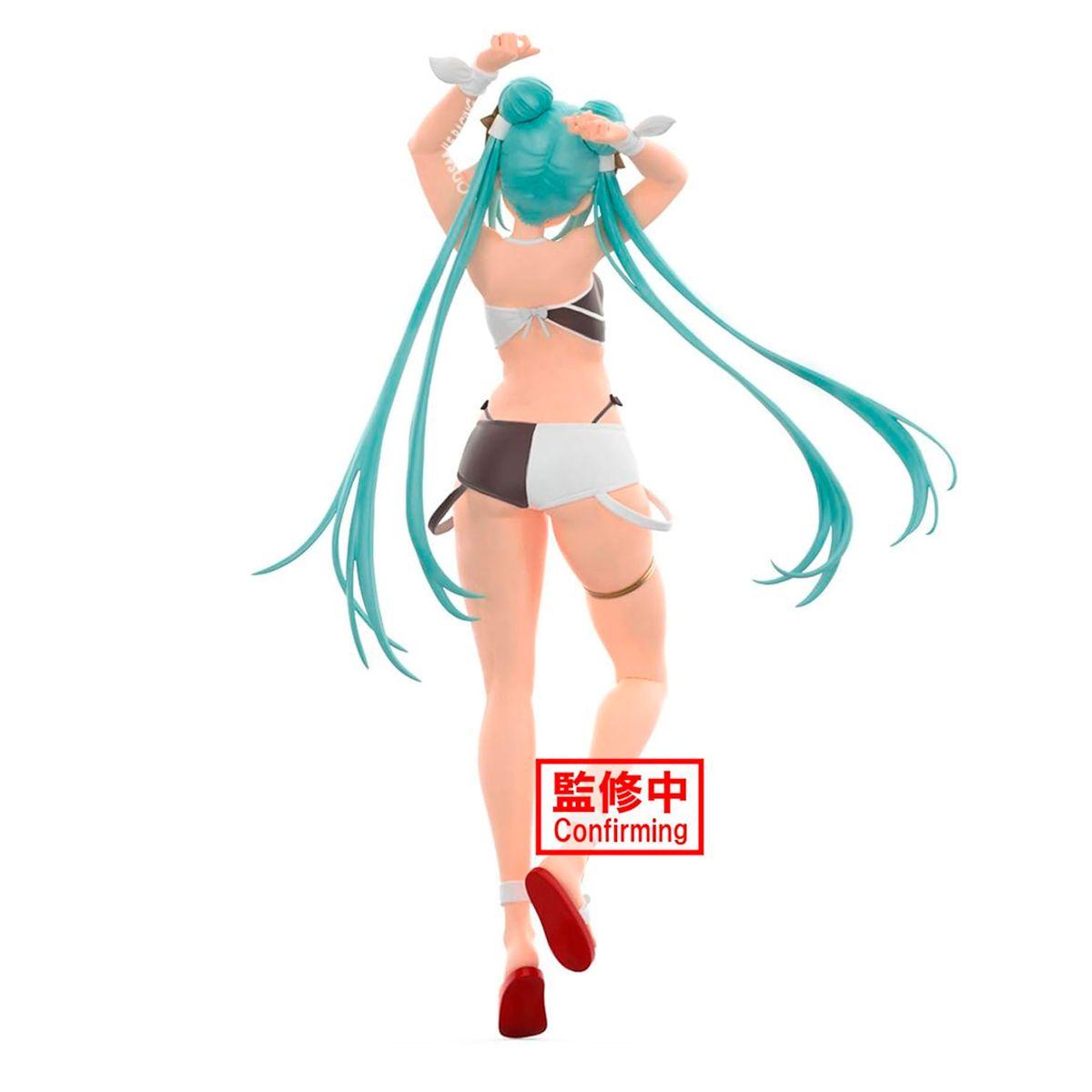 BANDAI FIGURA COLECC HATSUNE MIKU RACING VER TROPICAL VER-2