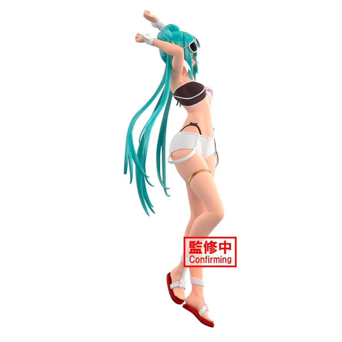 BANDAI FIGURA COLECC HATSUNE MIKU RACING VER TROPICAL VER-3