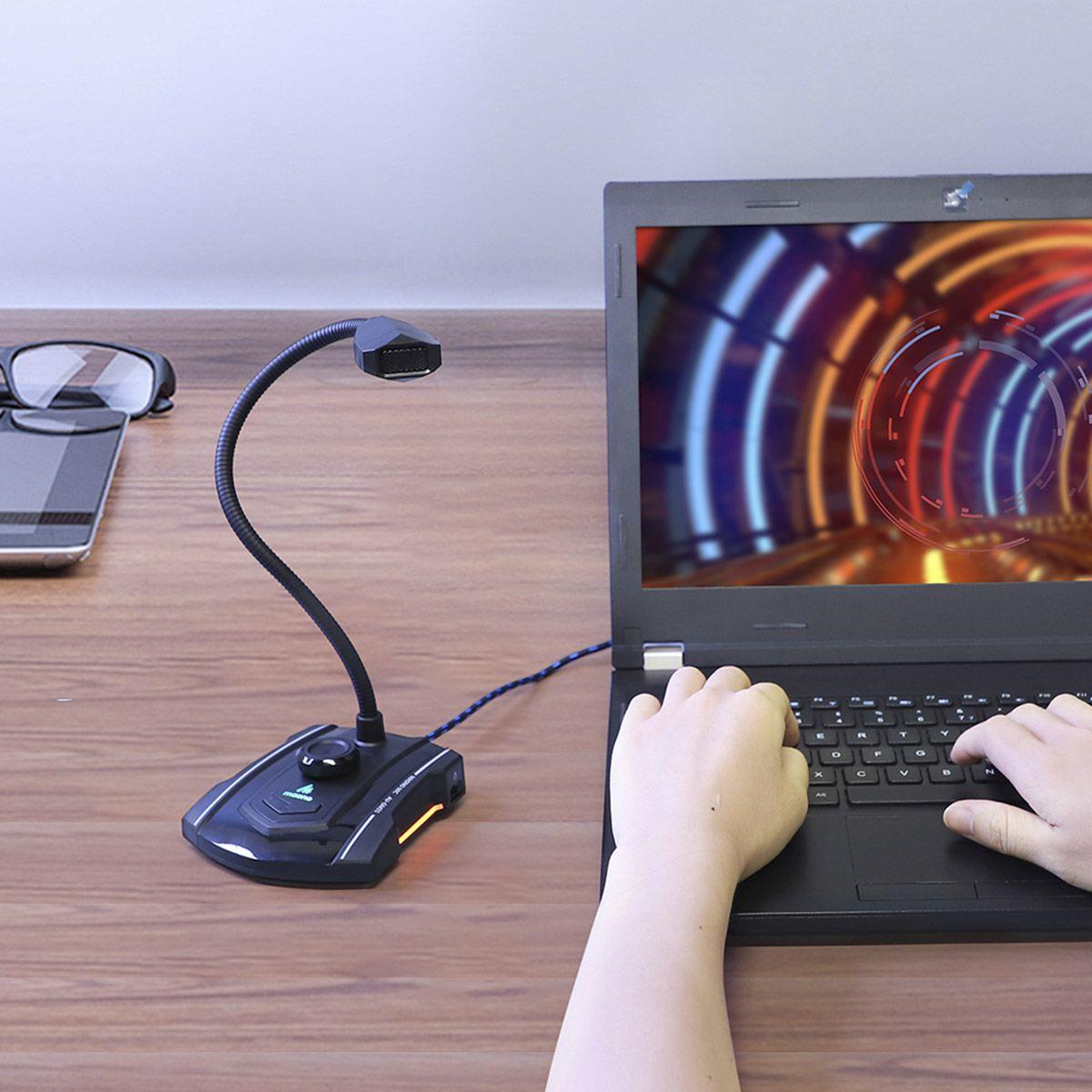 MAONO USB GAMING MICROFONO LED AU-GM31-2