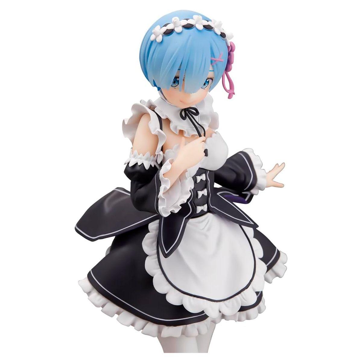 FIGURA COLECCIONABLE RE ZERO GLITER GLAM REM MAID VER-2