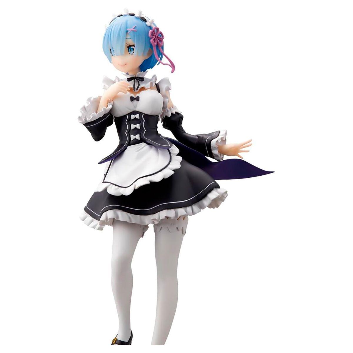 FIGURA COLECCIONABLE RE ZERO GLITER GLAM REM MAID VER-3