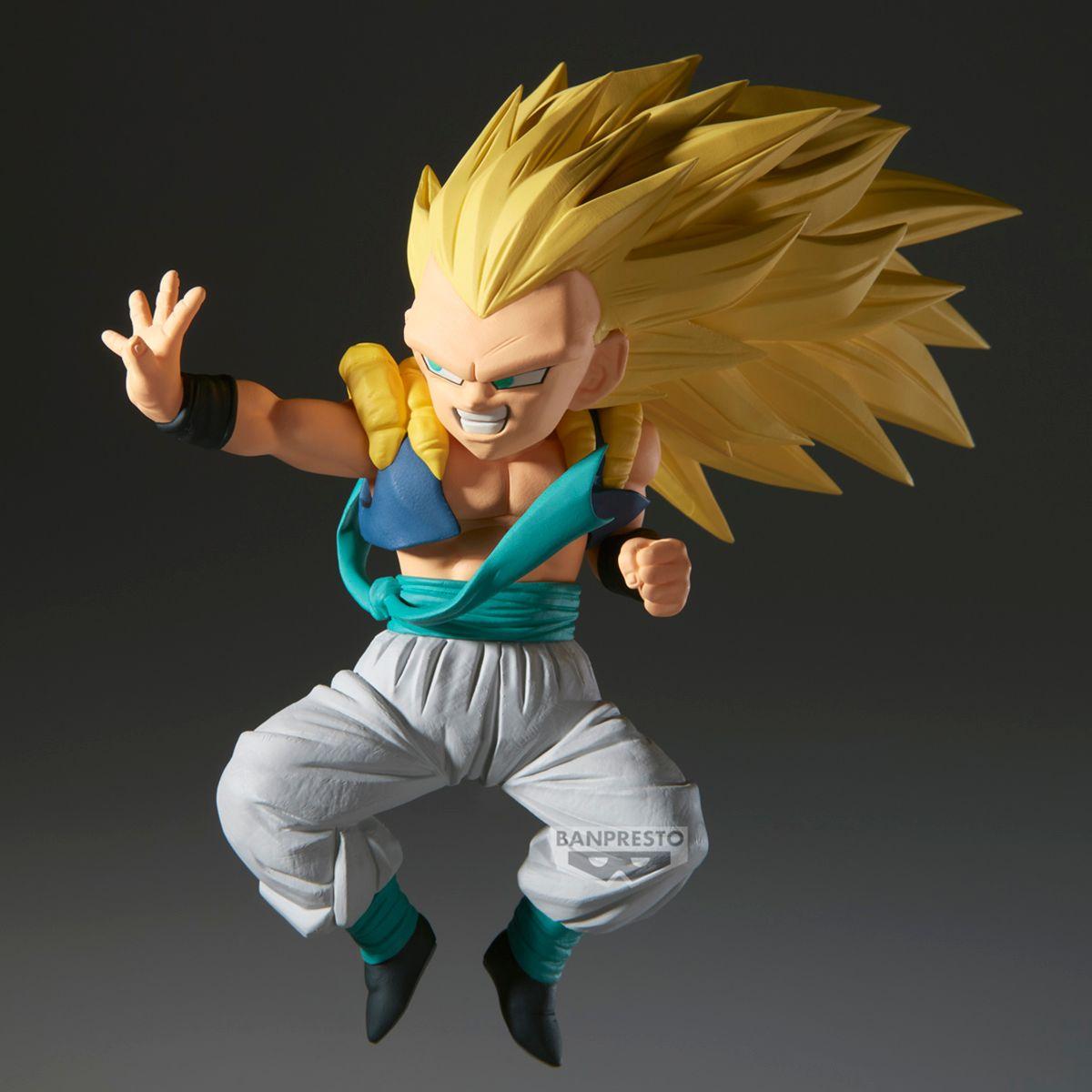 FIGURA COLECCIONABLE DBZ MATCH MAKERS SUPER SAIYAN 3 GOTENKS-3