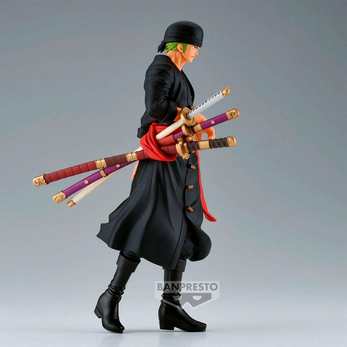 FIGURA COLECCIONABLE BANDAI ONE PIECE SHUKKO SPECIAL B ZORO-1