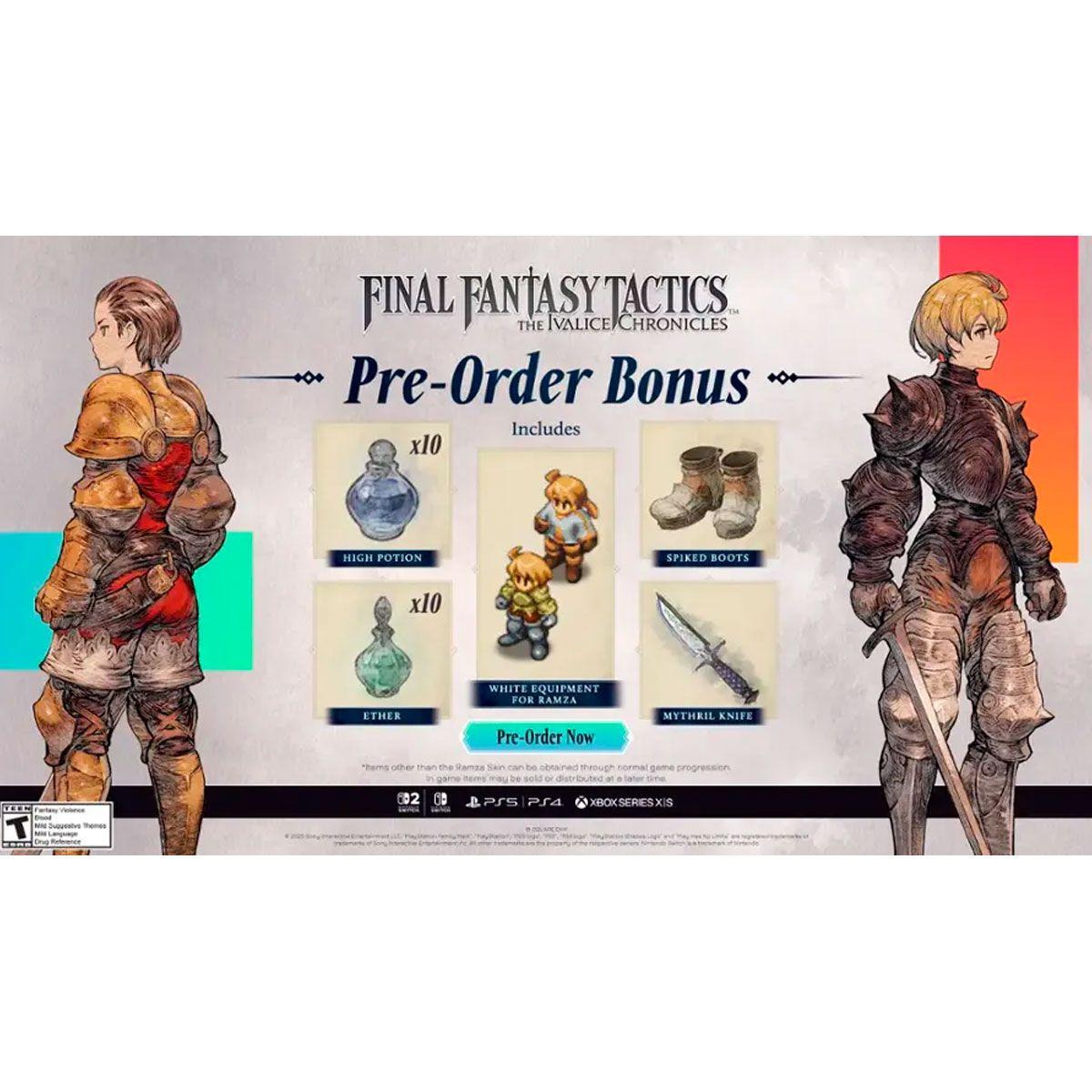 FINAL FANTASY TACTICS-IVALICE CHRONICLES NSW-1