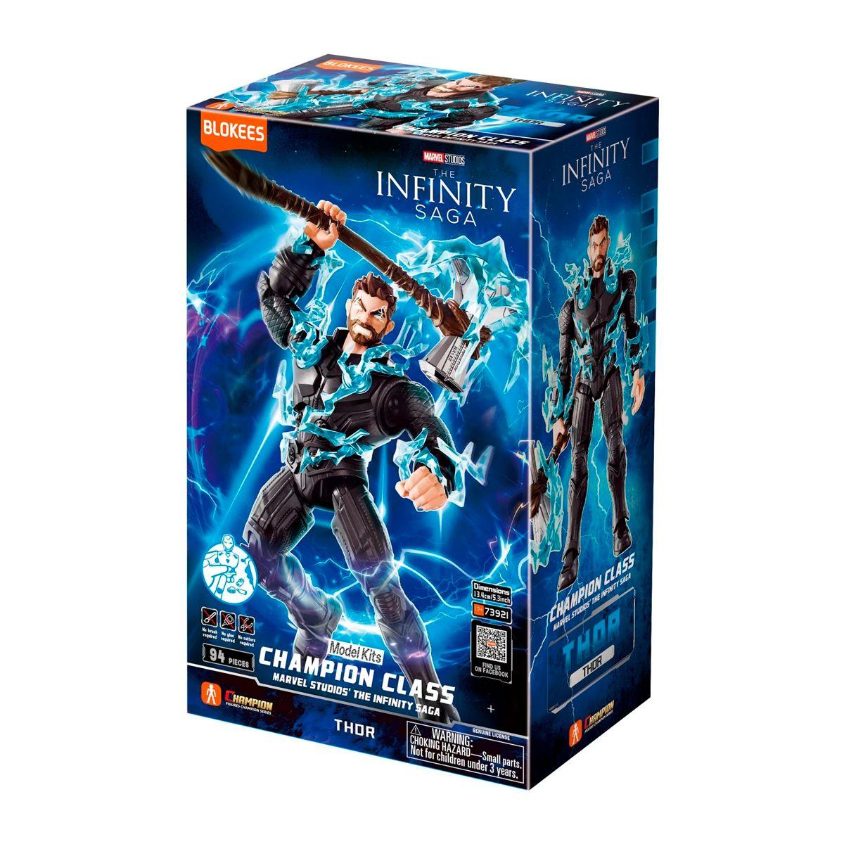 MODEL KIT BLOKEES MARVEL INFINITY SAGA CHAMPION CLASS THOR-4