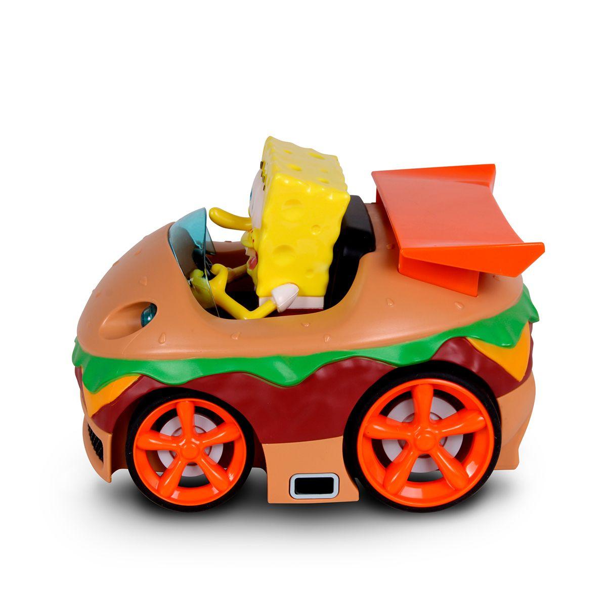 AUTO DE JUGUETE BOB ESPONJA RC CANGREBURGER-2