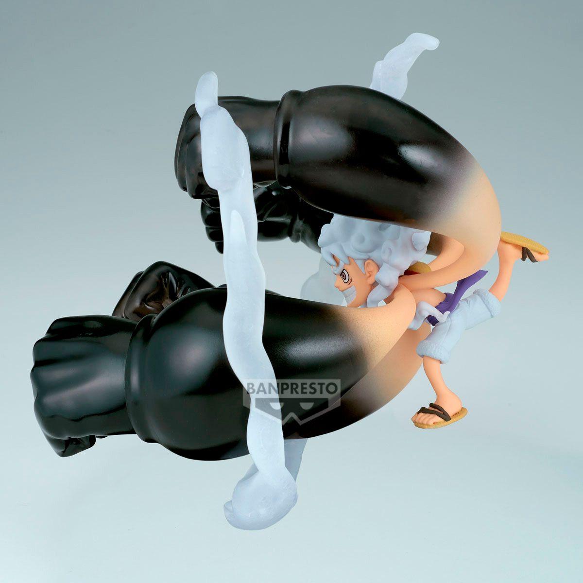 FIGURA BANDAI ONE PIECE WCF MONK D LUFFY GEAR5 DAWN GATLING-3