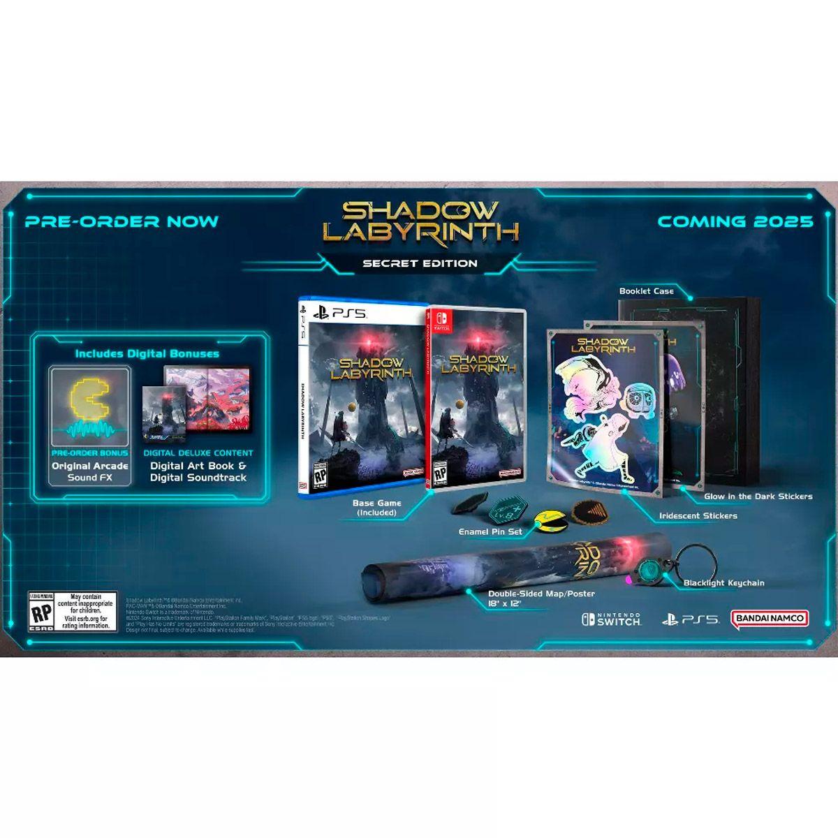 SHADOW LABYRINTH SECRET EDITION PS5-3