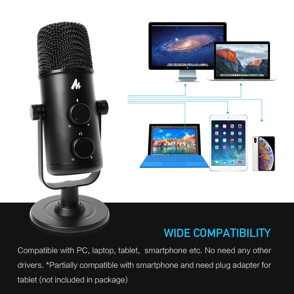 MAONOUSB PODCASTING MICROFONO AU-903-2