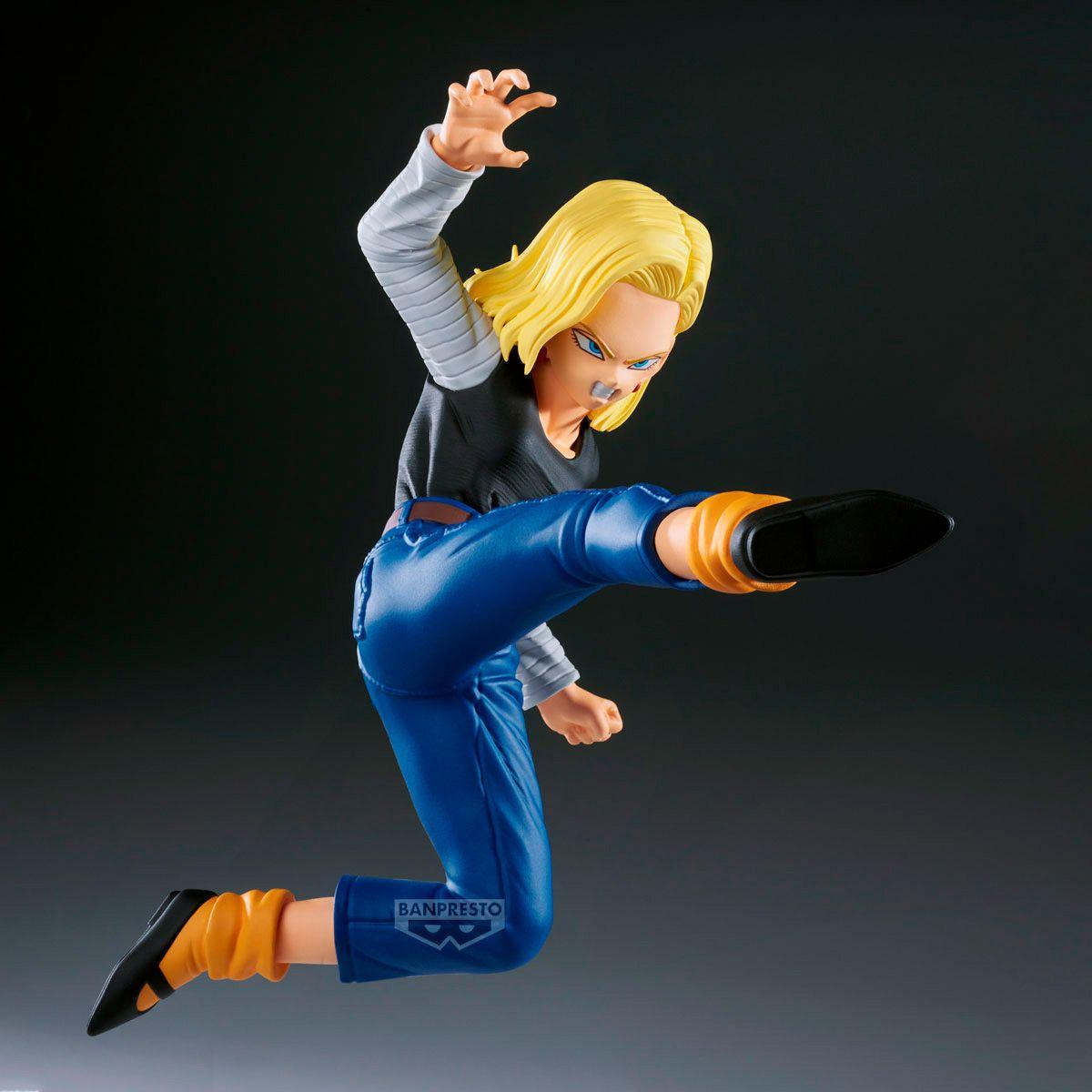 FIGURA BANDAI DRAGON BALL Z MATCH MAKERS ANDROID 18 VS SATAN-3