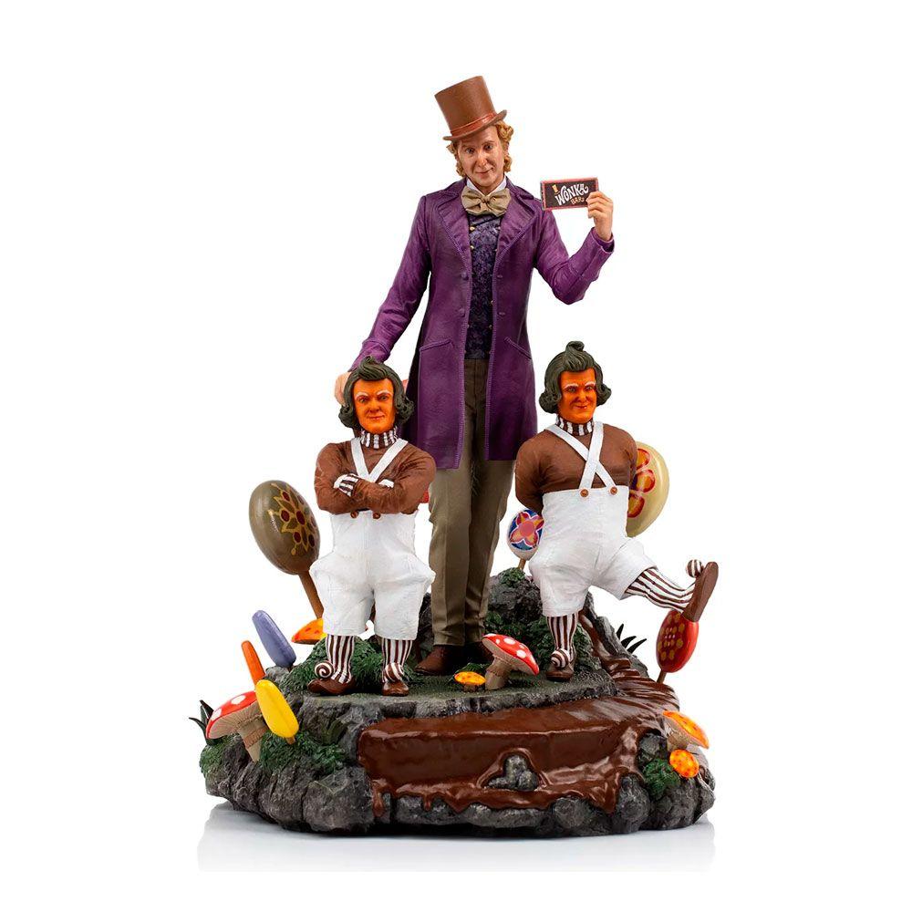 FIGURA WILLY WONKA ART SCALE 1 10 WILLY WONKA N CHOCOLATE F-0