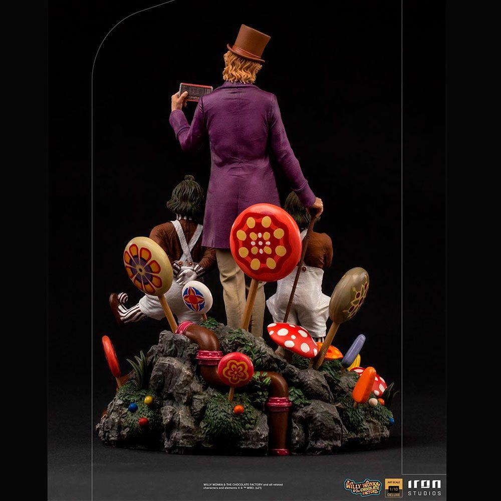 FIGURA WILLY WONKA ART SCALE 1 10 WILLY WONKA N CHOCOLATE F-3