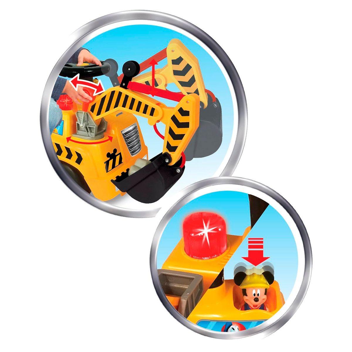 VEHICULO MONTABLE PARA NIÑOS GRUA CONSTRUCTORA DE MICKEY-2