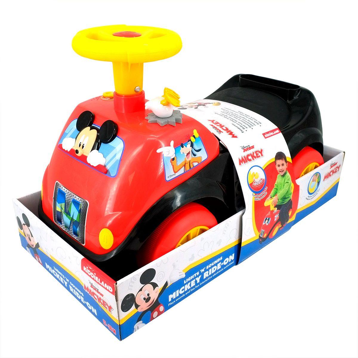 VEHICULO MONTABLE NIÑOS MICKEY AVENTURERO LUCES Y SONIDOS-2