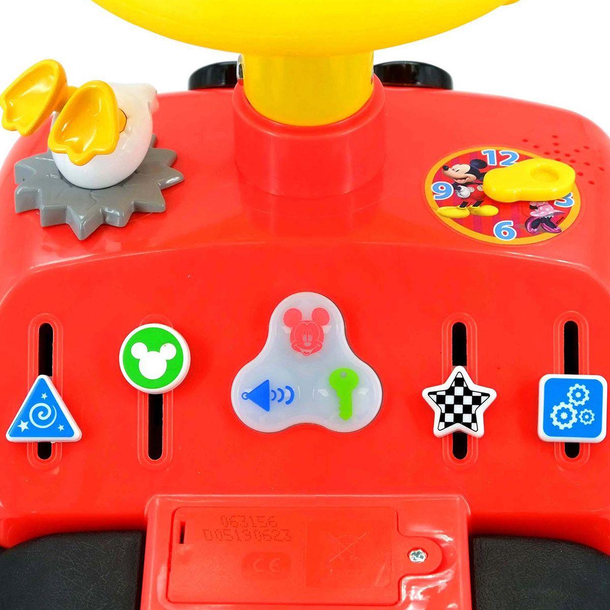 VEHICULO MONTABLE NIÑOS MICKEY AVENTURERO LUCES Y SONIDOS-3