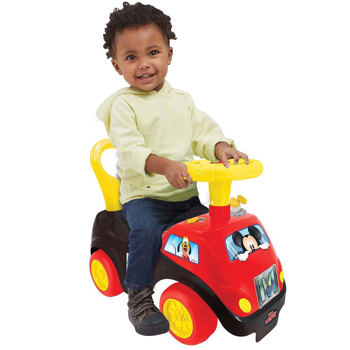 VEHICULO MONTABLE NIÑOS MICKEY AVENTURERO LUCES Y SONIDOS-4