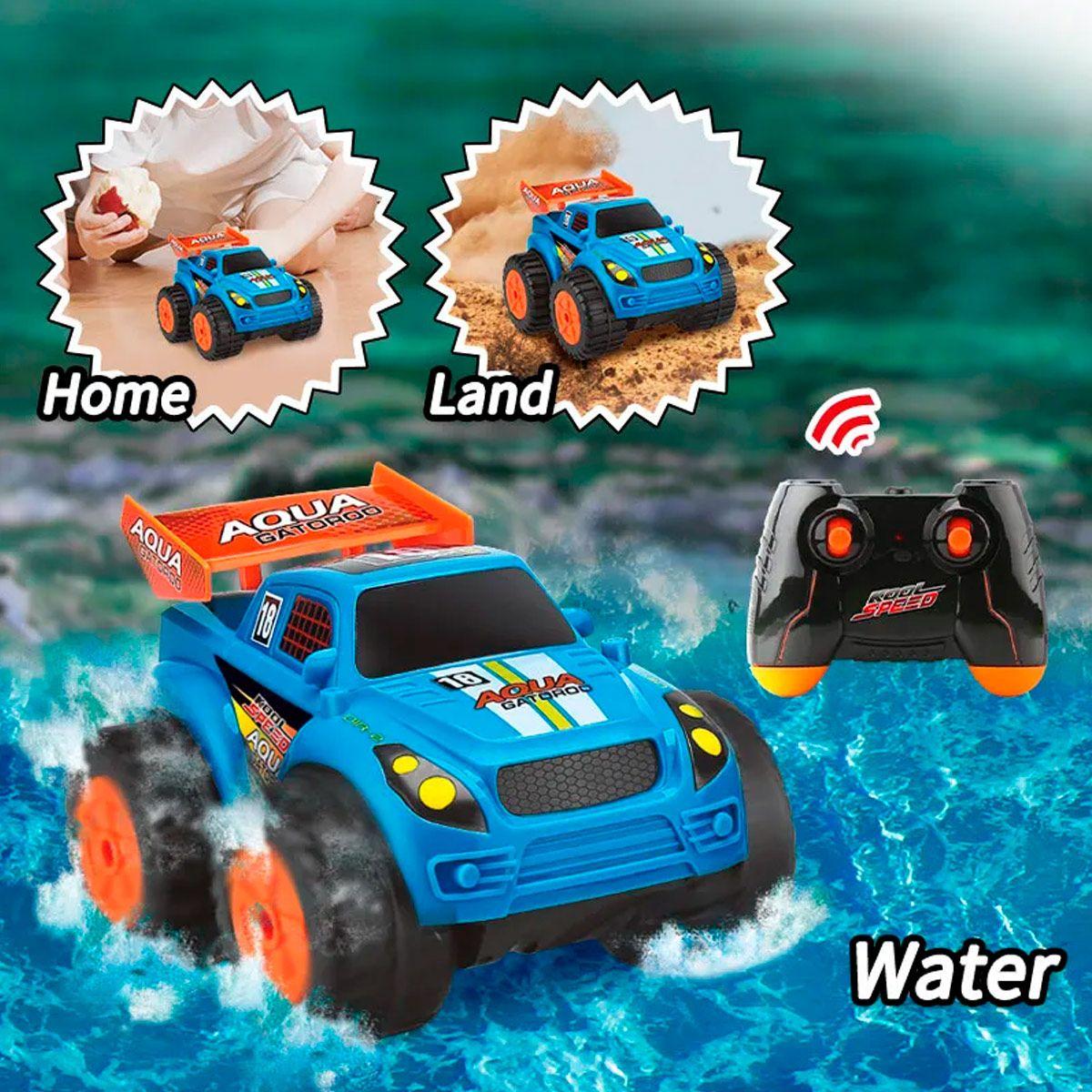 AUTO A CONTROL REMOTO AMPHIBOUS VEHICLE-19CM-24G-1