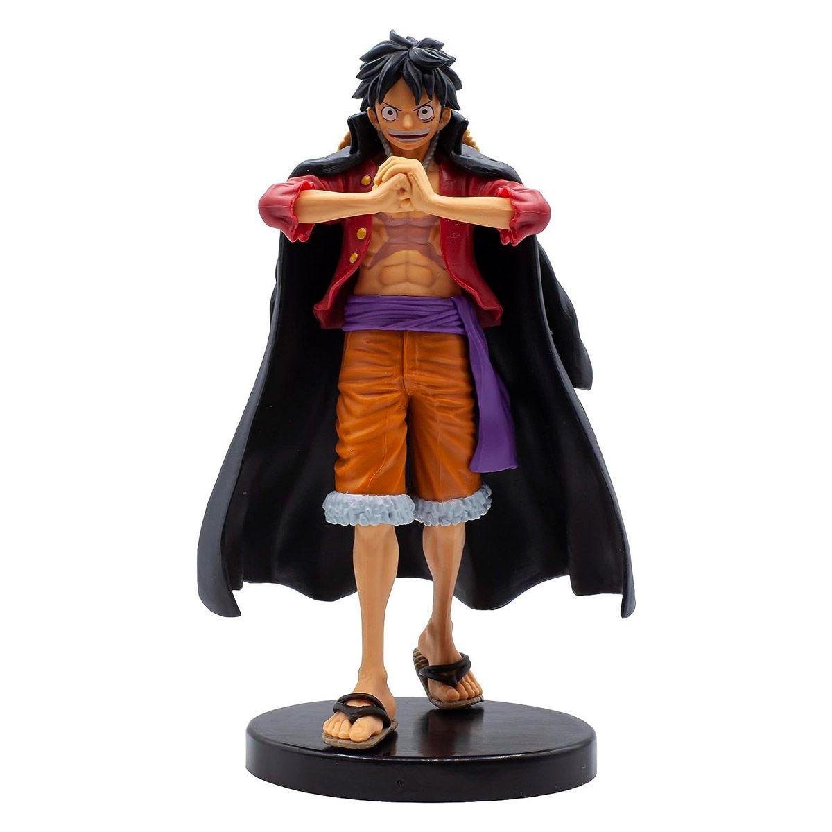 FIGURA COLECCIONABLE BANDAI ONE PIECE SHUKKO SPECIAL A LUFFY-0
