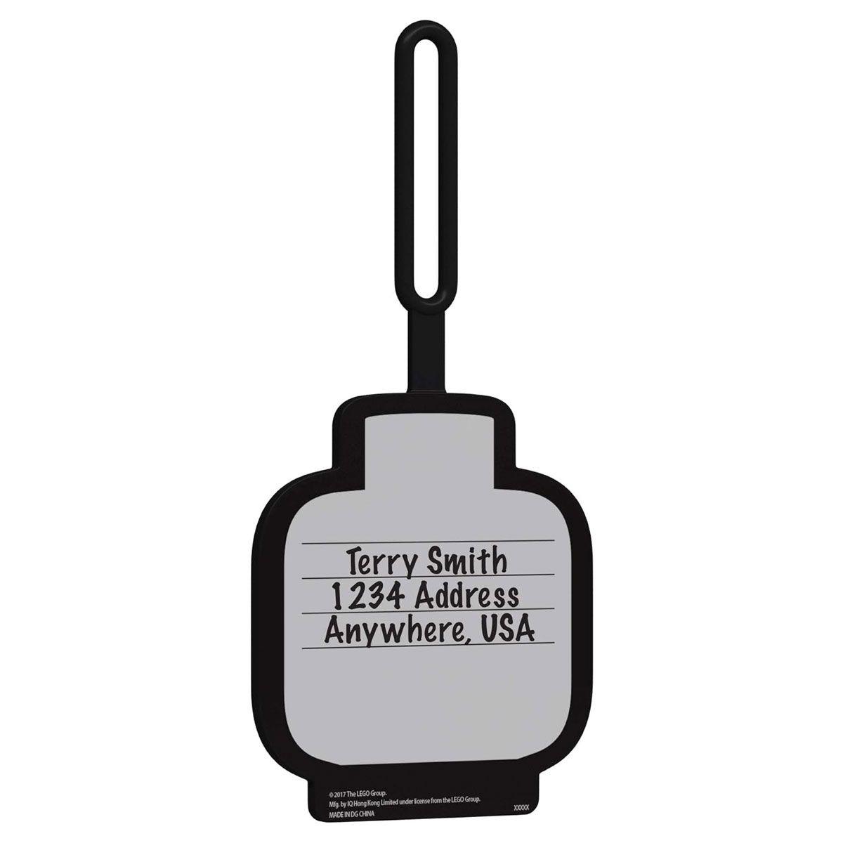 ETIQUETA DE BOLSA DE LEGO ICONIC BAG TAG BOY FACE-2
